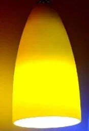 lustre suspendu en verre dépoli pour décoration moderne de la maison