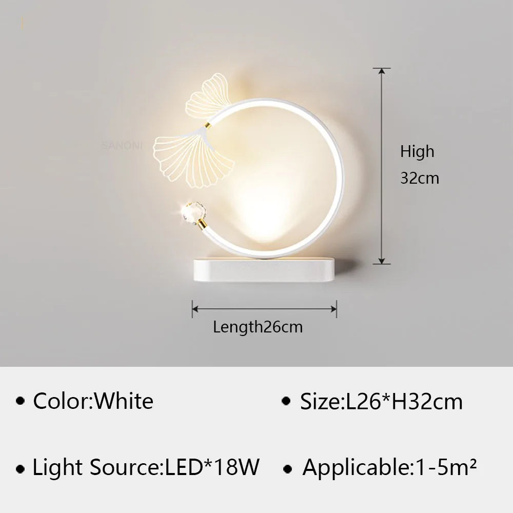 applique murale led moderne pour décoration intérieure élégante
