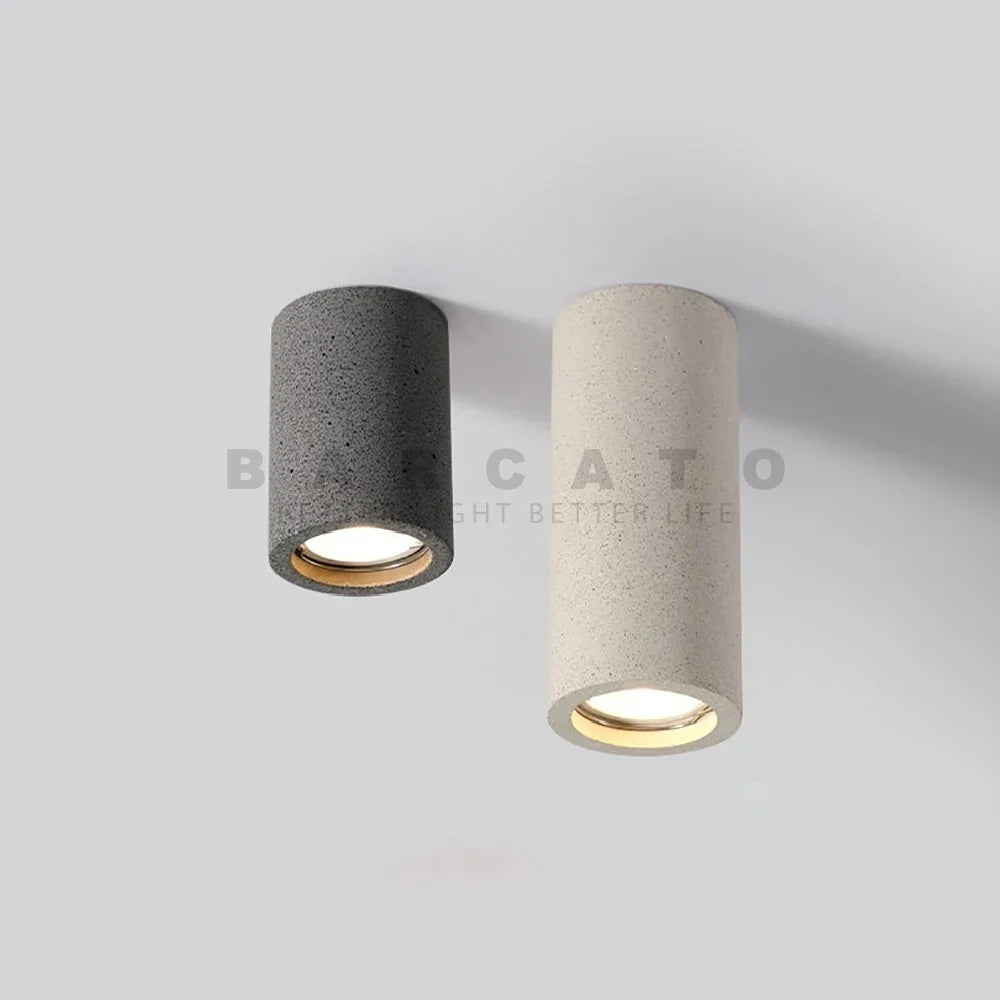 spot en ciment monté en Surface GU10 Led industrielle minimaliste salon couloir cuisine allée