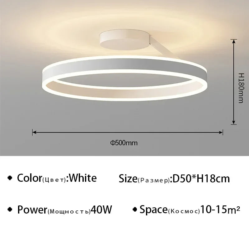 plafonnier led moderne pour décoration intérieure élégante et lumineuse