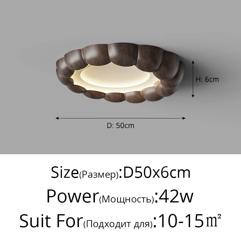 simple plafonnier moderne créatif style bulle protection des yeux chaud