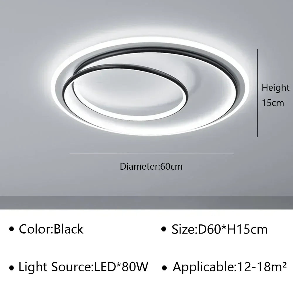 plafonnier led moderne pour décoration intérieure élégante et lumineuse