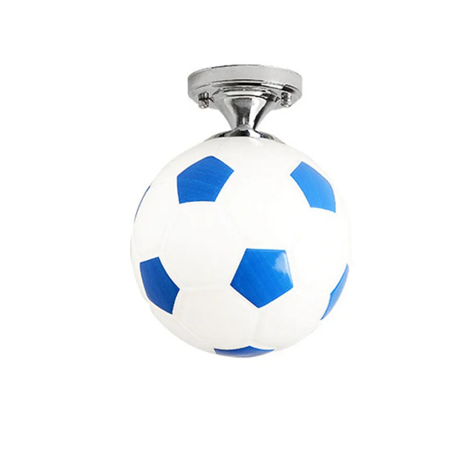 lustre enfant dessin animé football et basket décor lumineux