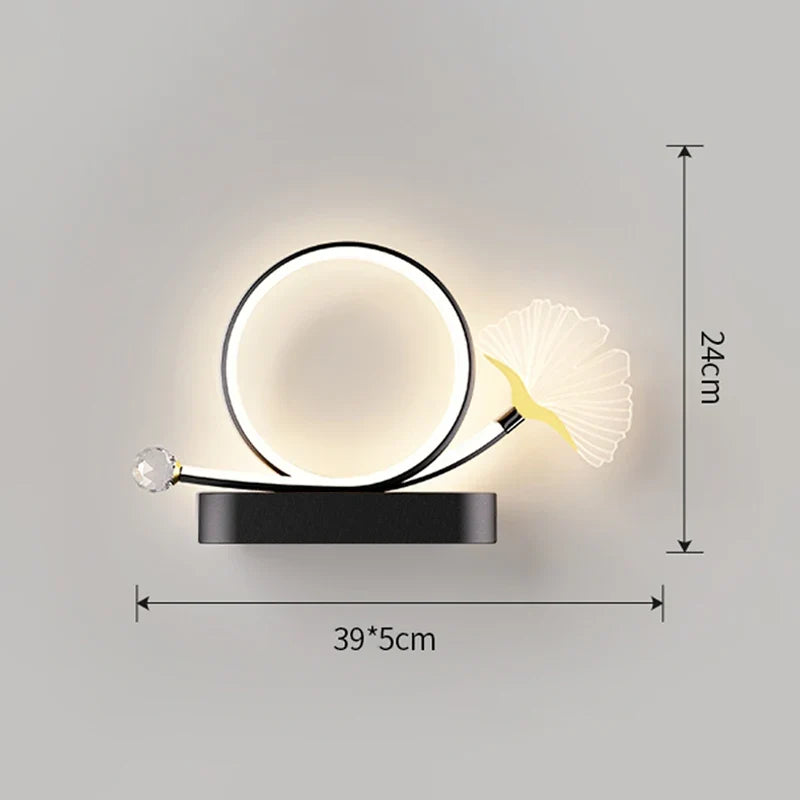 applique murale led moderne pour décoration intérieure élégante