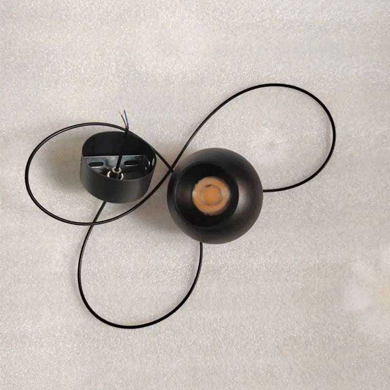 suspension boule simple moderne nordique pour café bar