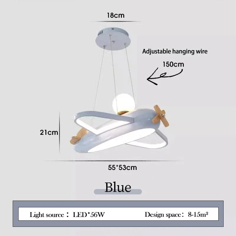 lustre moderne pour chambre d'enfant style romantique et élégant