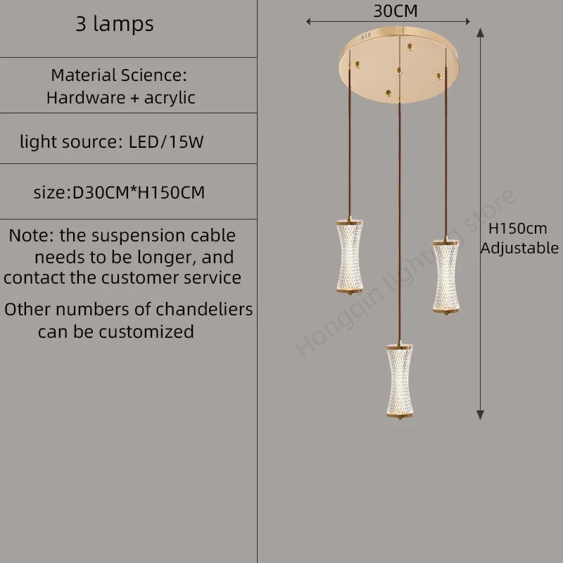 suspension moderne pour atmosphère nordique dans loft ou hall