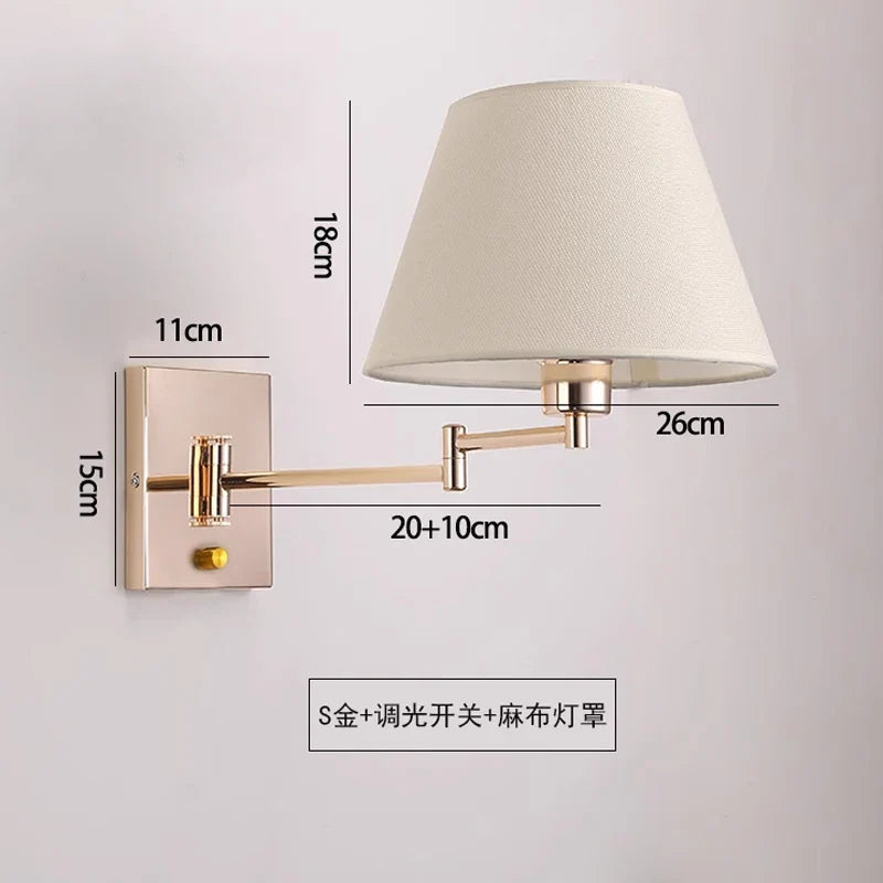applique murale flexible nordique pour décoration intérieure moderne