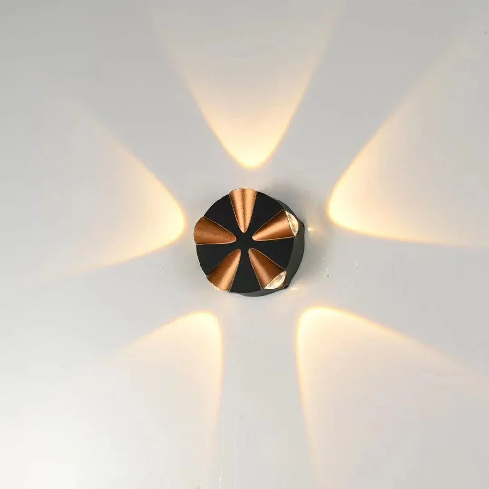 applique murale led design décoratif pour intérieur ou extérieur
