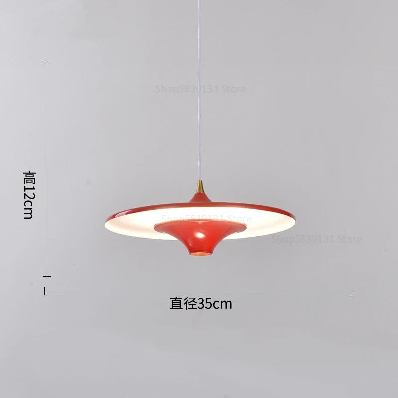 suspension led modernes simples et créatives nordiques