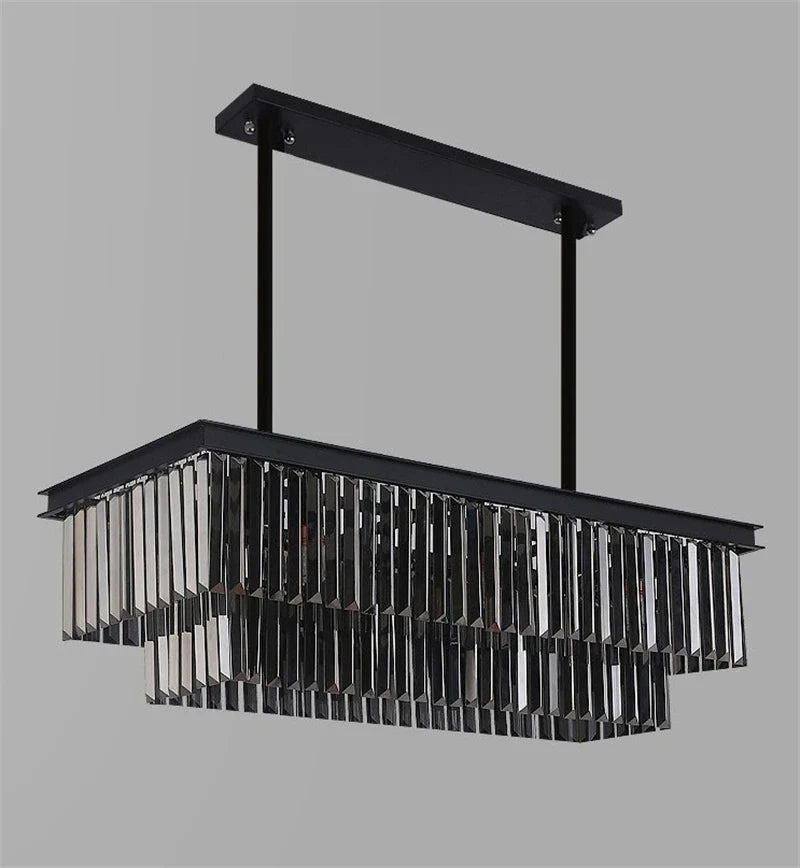 lustre moderne en cristal pour un éclairage élégant intérieur
