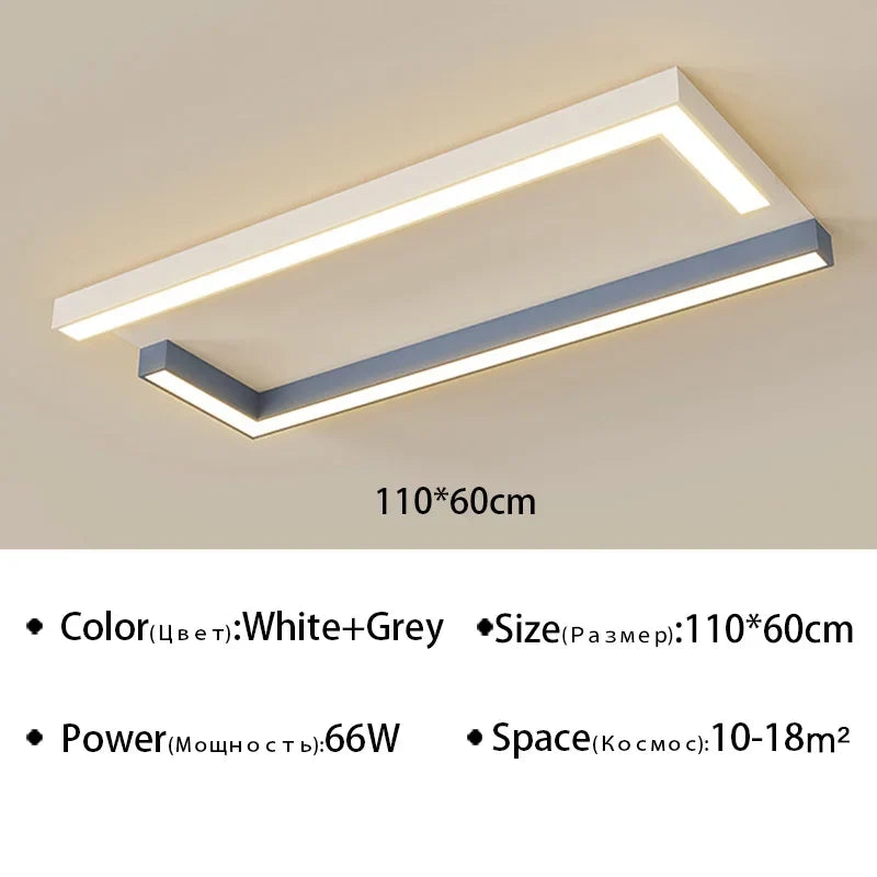 plafonnier moderne minimaliste pour un intérieur créatif élégant