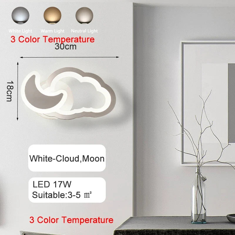 Plafonniers pour chambre d'enfant Pépinière LED Princesse Bébé