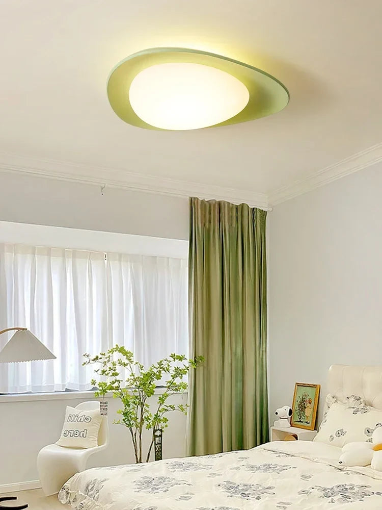 plafonnier nordique créatif en résine pour intérieur enfant et salon