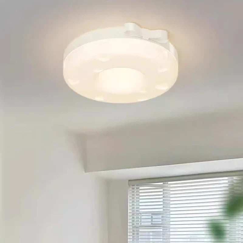plafonnier forme de fromage pour pépinière de bébé fille