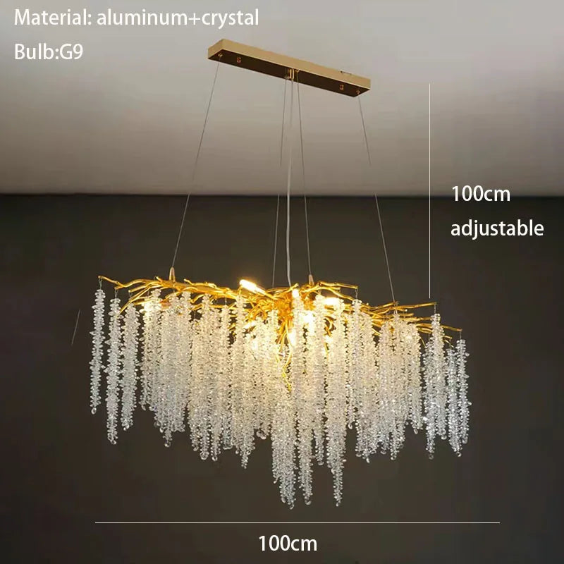 applique murale led moderne design art déco branches de fleurs de cerisier