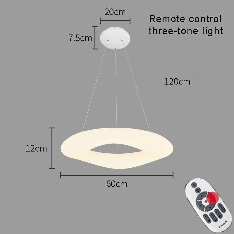 lustre moderne nordique nuage led décoration suspendue
