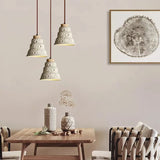 lustre en ciment micro-vent style rustique pour restaurant et bar