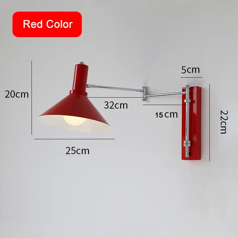 applique murale extensible pliable pour lecture led