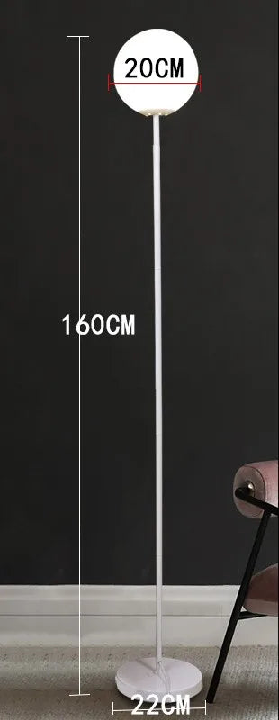 lampe de sol led nordique design créatif pour intérieur