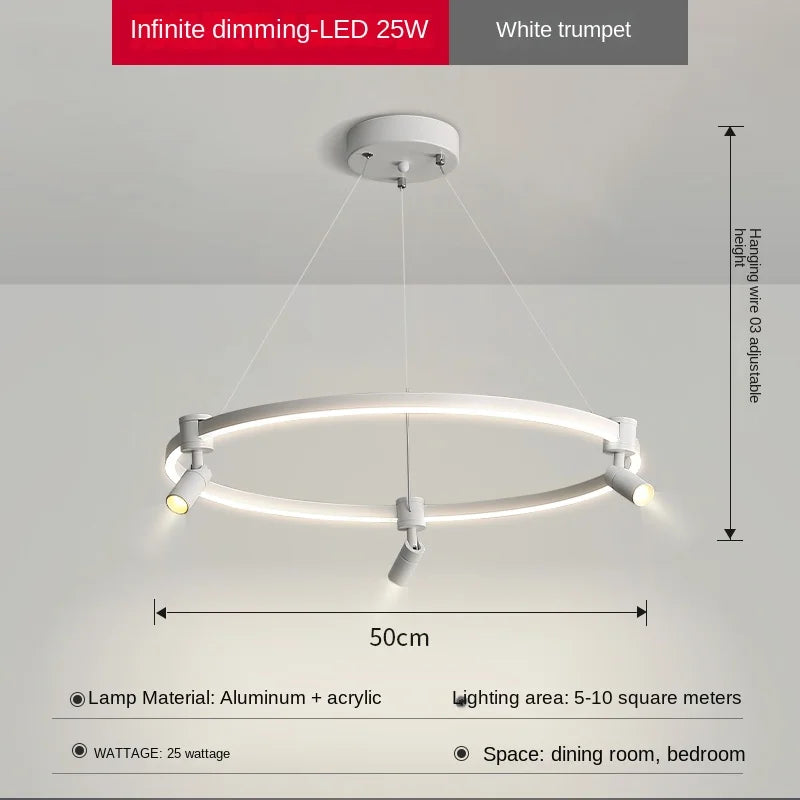 lustre postmoderne créatif multi angle pour hôtel boutique