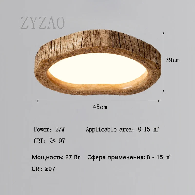 plafonnier nordique moderne protection des yeux spectre complet