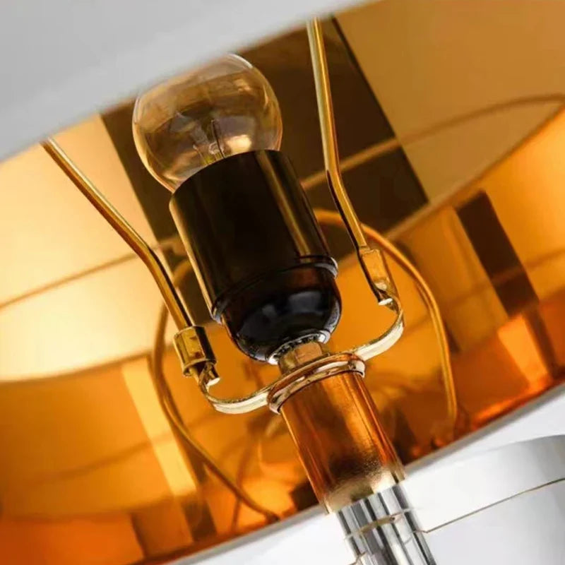 lampe à poser moderne en cristal pour décoration intérieure