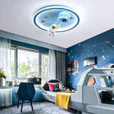 plafonnier led moderne astronaute luminaire décoratif enfant