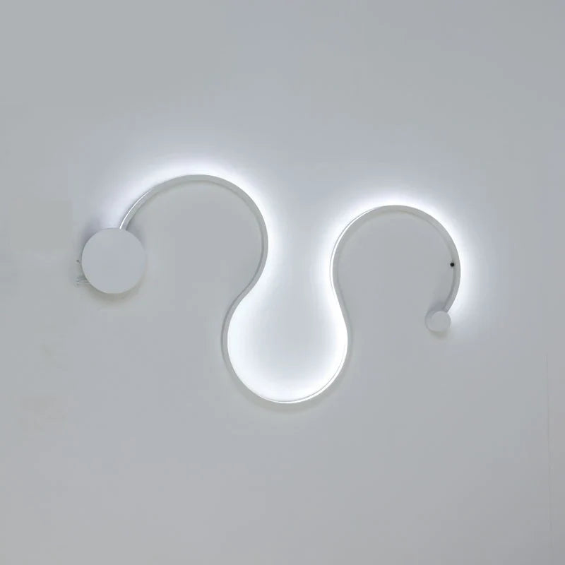 applique murale moderne en aluminium minimaliste design éclairage intérieur