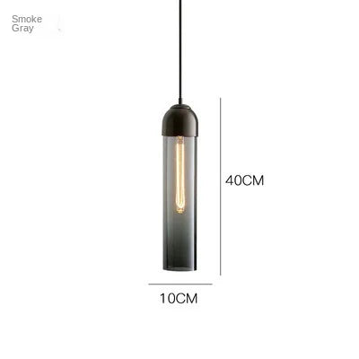 suspension moderne en verre lumineux pour intérieur créatif