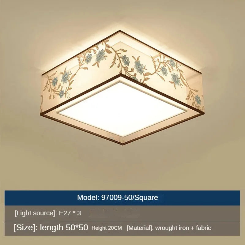 lustre chinois suspendu style moderne pour une ambiance simple