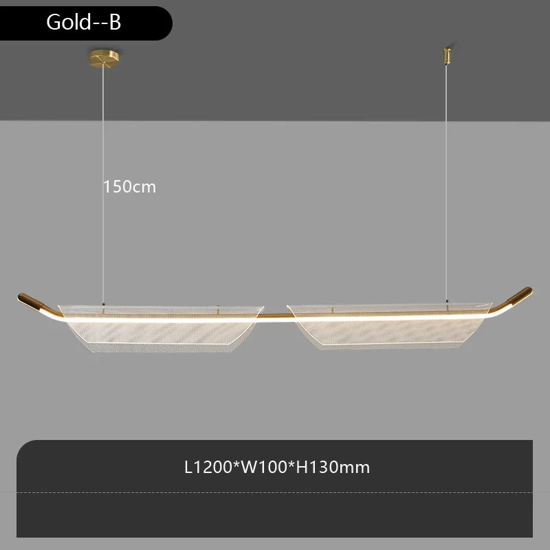 suspension design minimaliste pour restaurant bar moderne
