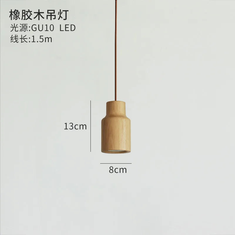 suspension style japonais en bois pour décoration intérieure