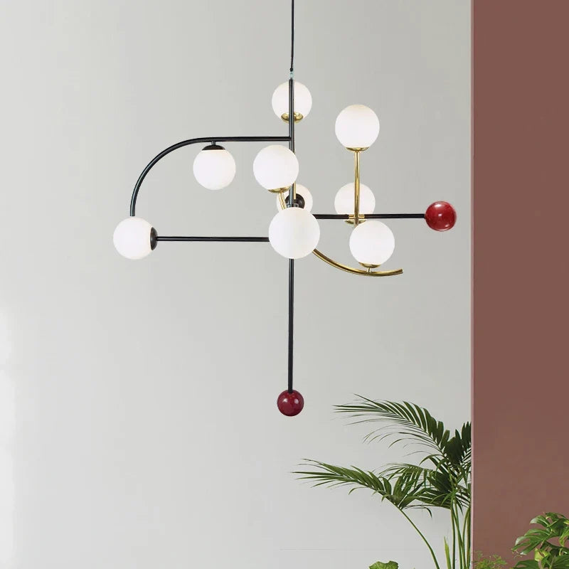 lustre postmoderne personnalisé pour décoration moderne intérieure