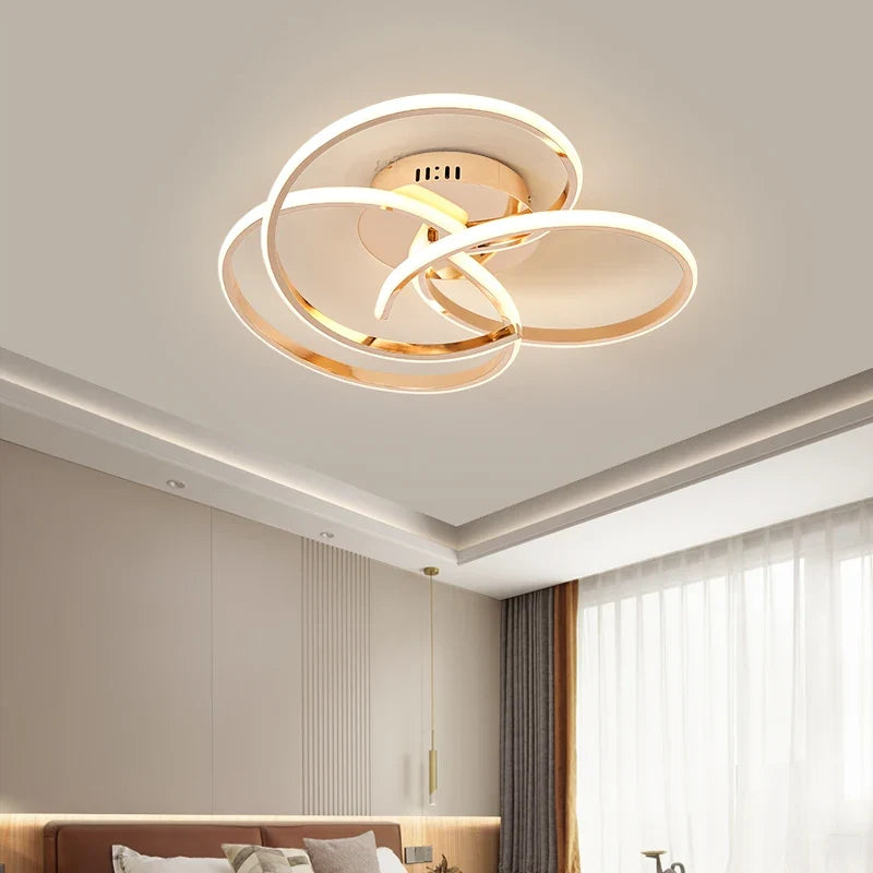 plafonnier moderne design créatif à leds pour intérieur