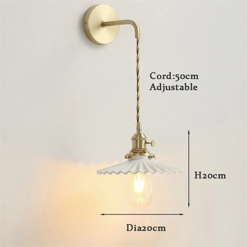 Lamp Modern LED Minimalist Creative Pendant Light, White Ceramic Pendant Lamp For Bedroom Bedside Bar Living Room Kitchen Isla