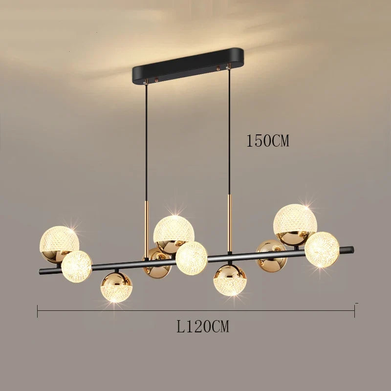lustre nordique décoratif suspension éclairage intérieur
