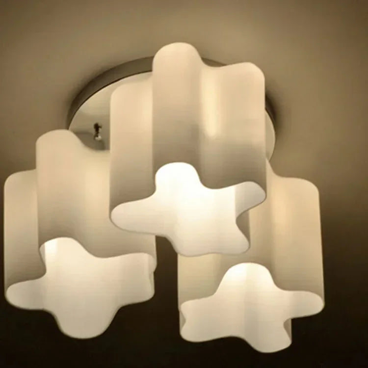 plafonnier nuage minimaliste moderne pour intérieur design