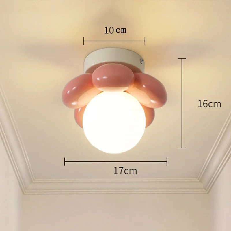 plafonnier nordique éclairage LED pour espace intérieur et extérieur