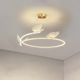 Lustre papillon LED mode créativité maison