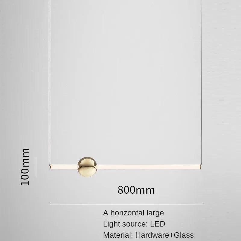 suspension led design pour décoration intérieure moderne
