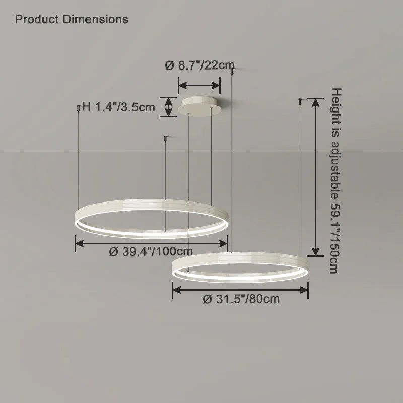 lustre moderne en métal pour éclairage intérieur élégant