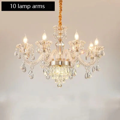 lustre en cristal design pour un éclairage élégant et raffiné