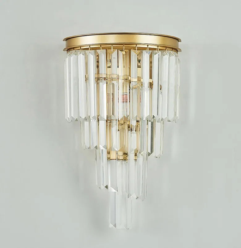 lustre moderne en cristal pour décoration intérieure élégante