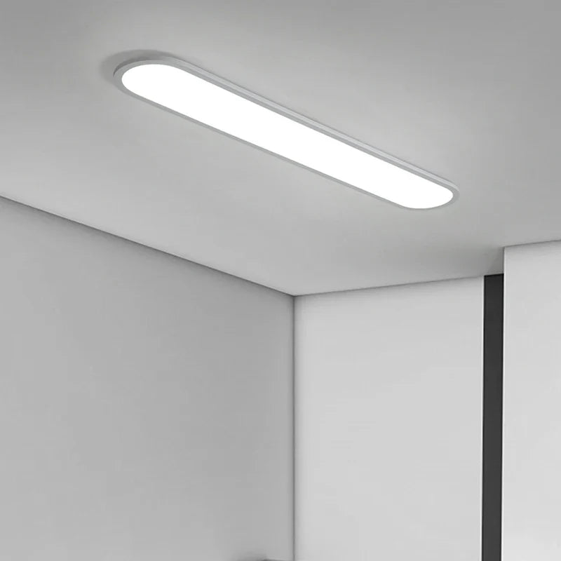 lustre moderne nordique simple led rectangulaire pour bar