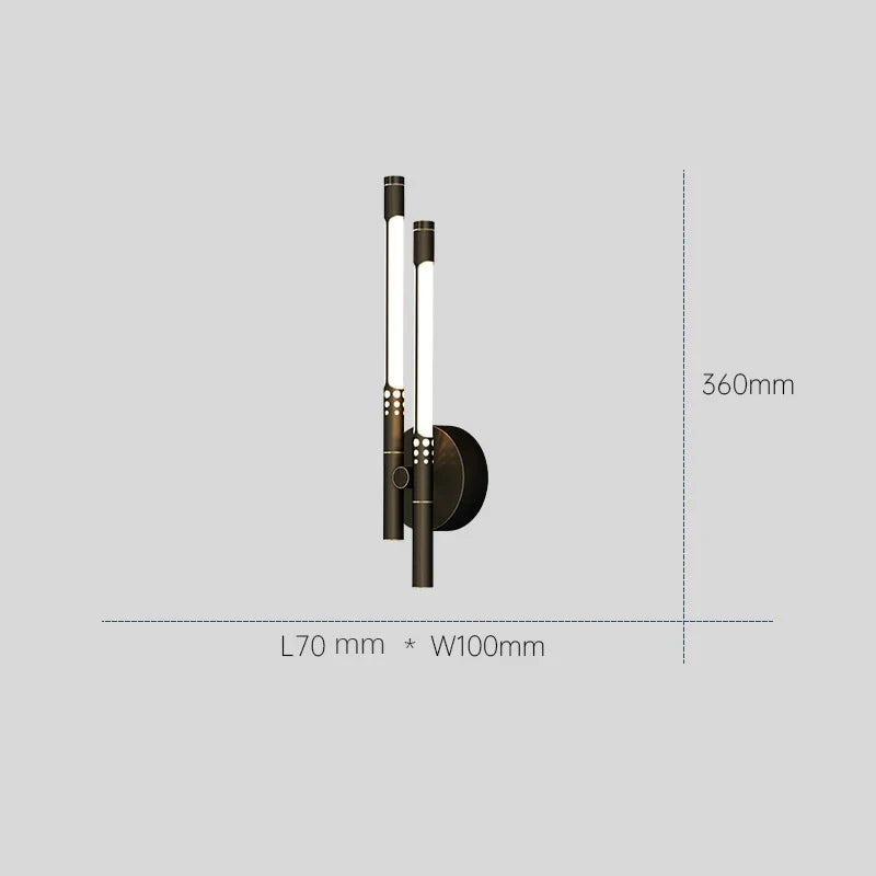 applique murale led moderne minimaliste pour intérieur élégant