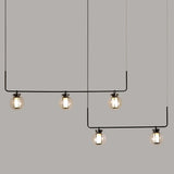 suspension en verre minimaliste pour espaces créatifs et rétro