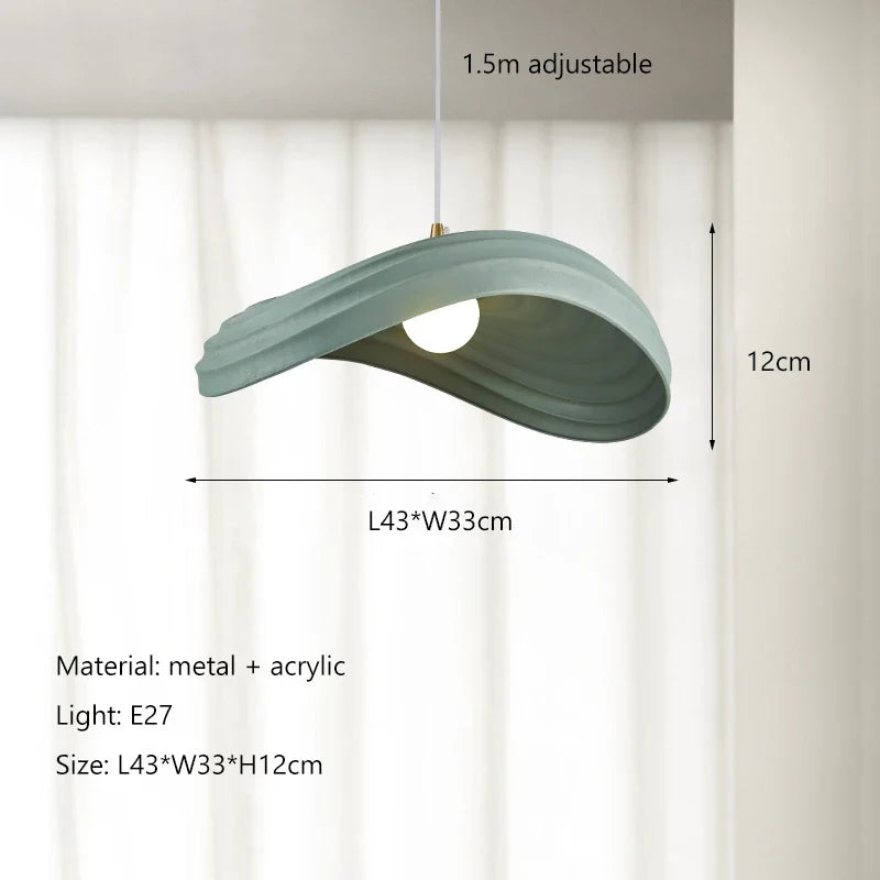 lustre style wabi sabi nordique led pour décoration maison