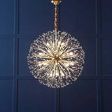 lustre moderne en cristal design lumineux pour intérieur décoratif