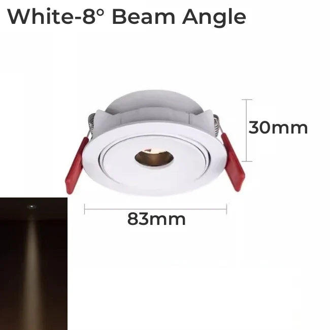 plafonnier encastré led anti-éblouissement pour éclairage intérieur